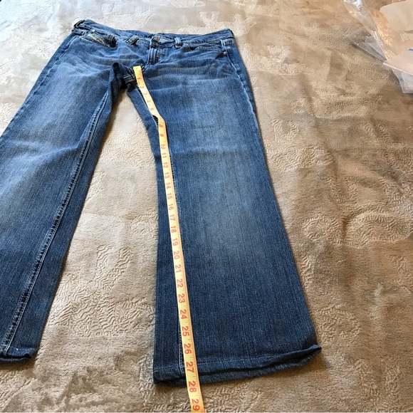 Diesel Industry blue cotton jeans 31 x 28 - Picture 7 of 8